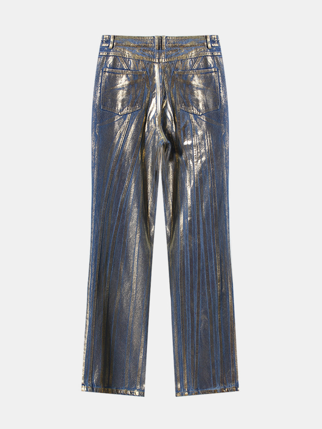 Asymmetrical Waist Jeans