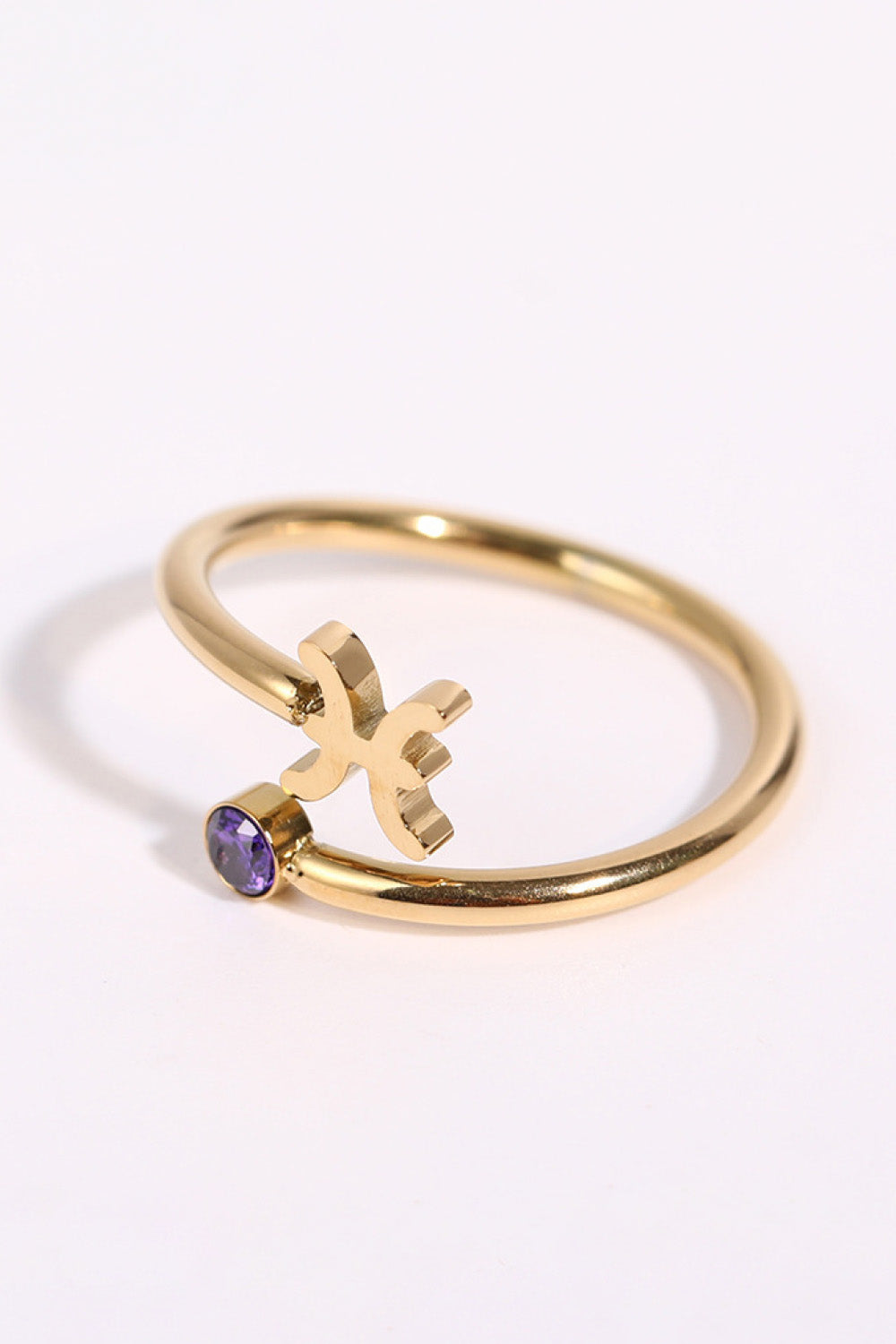 Constellation 18K Gold Plated Bypass Ring